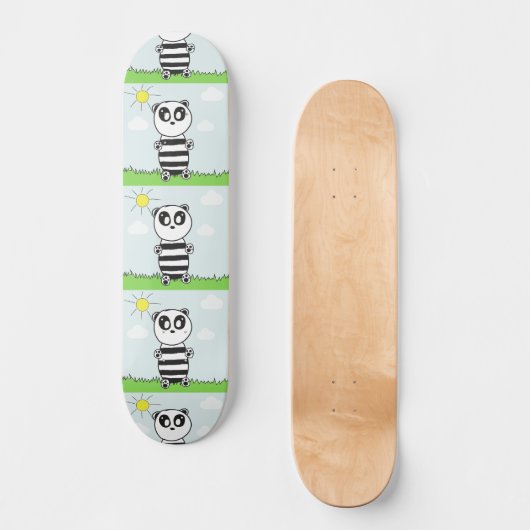 Panda Kids Skateboard (Vorderseite)
