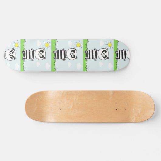 Panda Kids Skateboard (Horizontal)