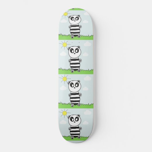 Panda Kids Skateboard (Vorderseite)