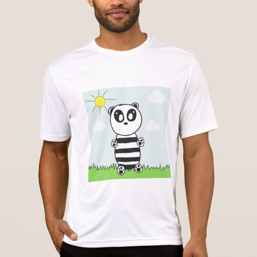 Panda Kids T-Shirt (Vorderseite)