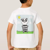 Panda Kids T-Shirt (Rückseite)