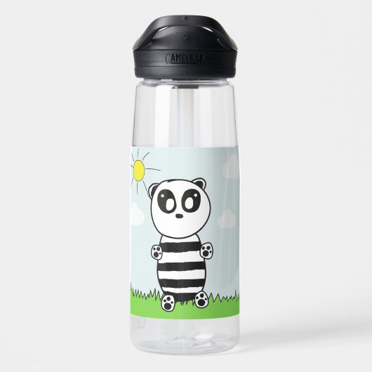Panda Kids Trinkflasche (Rückseite)