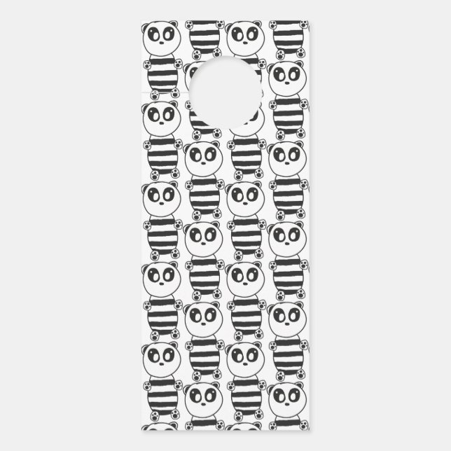 Panda Kids   Türanhänger (Vorderseite)