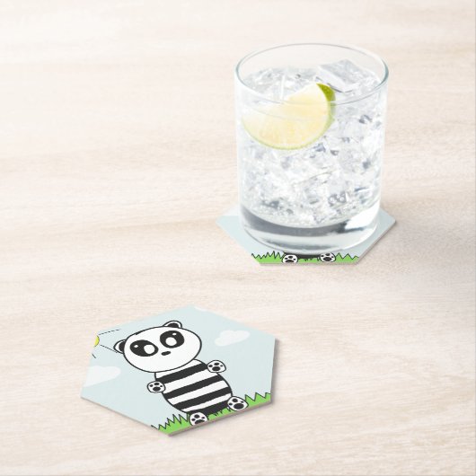 Panda Kids Untersetzer (Vor Ort)