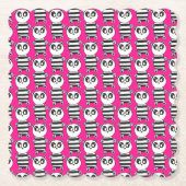 Panda Kids Untersetzer (Vorderseite)