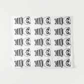 Panda Kids Wandteppich (Vorderseite (Horizontal))