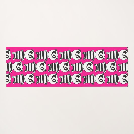 Panda Kids Yogamatte (Rückseite (Horizontal))