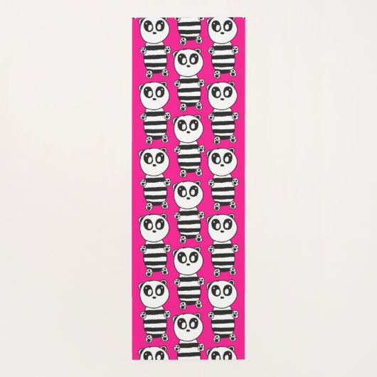Panda Kids Yogamatte (Rückseite)