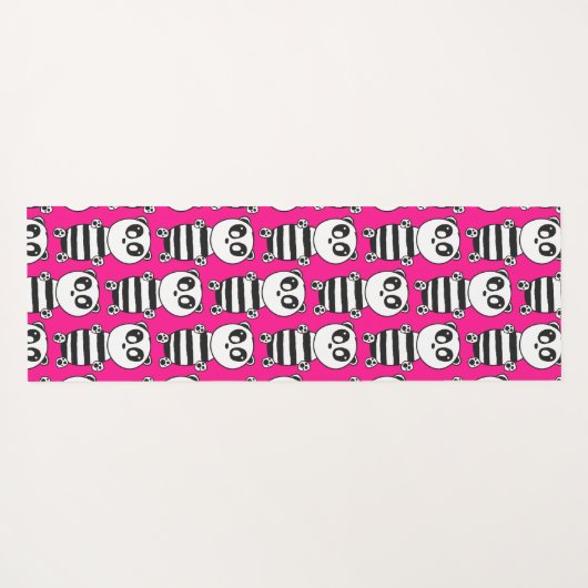 Panda Kids Yogamatte (Rückseite (Horizontal))