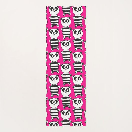 Panda Kids Yogamatte (Rückseite)