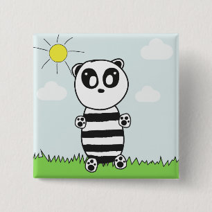 Panda Kinder Button