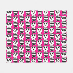 Panda Kinder Fleecedecke
