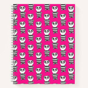Panda Kinder Notizblock