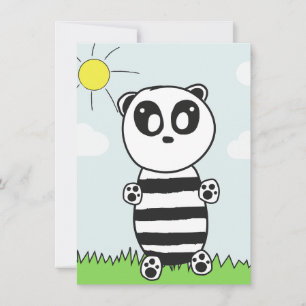 Panda Kinder Save The Date