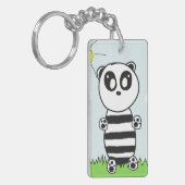 Panda Kinder Schlüsselanhänger (Vorderseite links)
