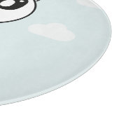 Panda Kinder Schneidebrett (Ecke)