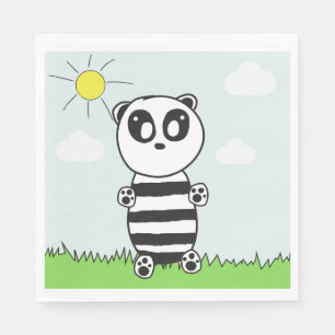 Panda Kinder Serviette