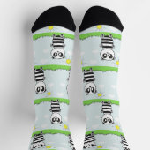 Panda Kinder Socken (Oben)