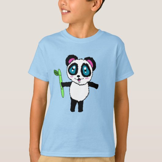 Panda Kinder T-Shirt (Vorderseite)