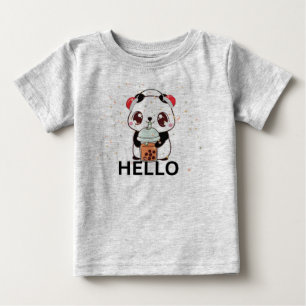 Panda-Kinder-T-Shirt Baby T-shirt
