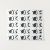 Panda Kinder Wandteppich (Vorderseite (Horizontal))