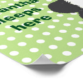 Panda Kinderzimmer Poster (Ecke)