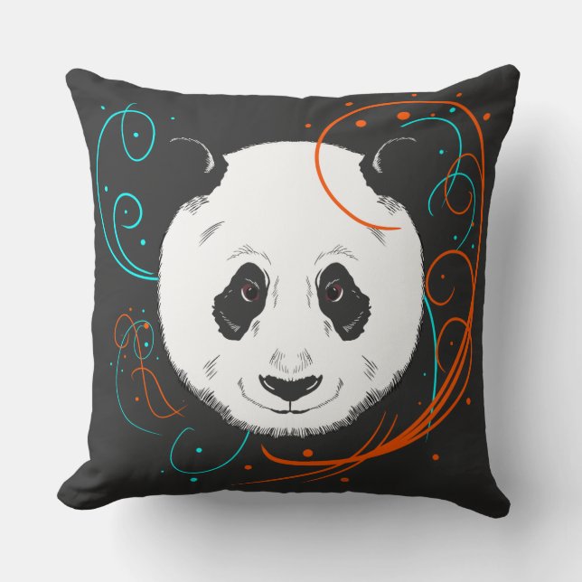 Panda Kissen (Vorderseite)