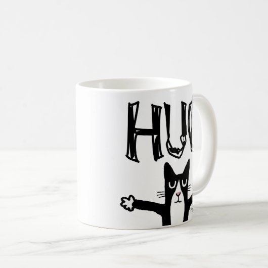 PANDA KITTY CAT COFFEE TASSE, HUG KAFFEETASSE (VorderseiteRechts)