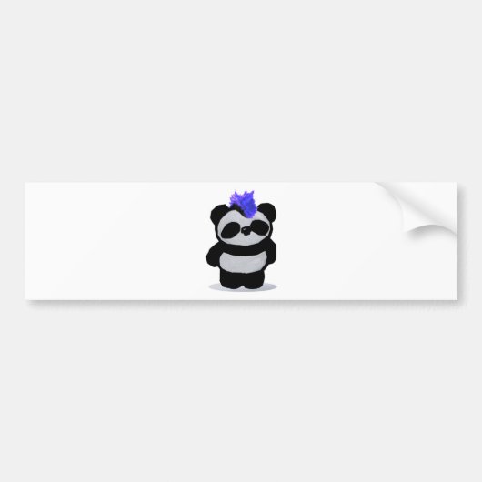 Panda-kleine Ausgabe 2010 Autoaufkleber (Vorne)