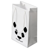 Panda Kleine Geschenktüte (Rückseite Schrägansicht)