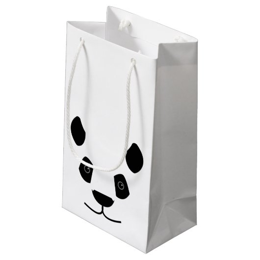 Panda Kleine Geschenktüte (Rückseite Schrägansicht)