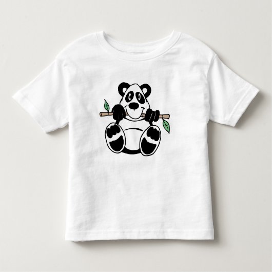 Panda Kleinkind T-shirt (Vorderseite)