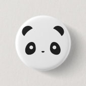 Panda-Knopf Button (Vorderseite)