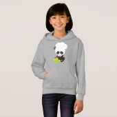 Panda kochen, Panda backen, Niedlich Panda, Bowl Hoodie (Vorne ganz)