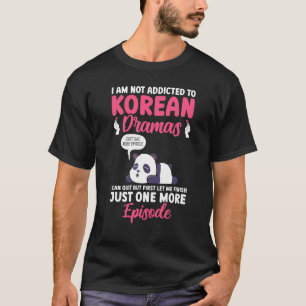 Panda Korean Drama Liebe K Pop Finger Heart Kdrama T-Shirt