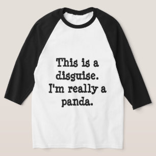 Panda-Kostüm T-Shirt