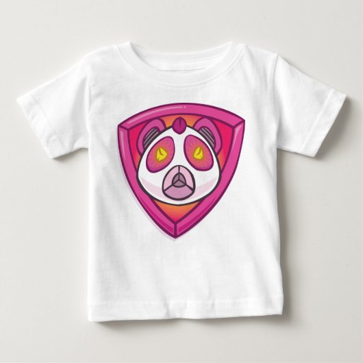 Panda-Kraft, Säuglings-Shirt des Agent-02 Baby T-shirt (Vorderseite)