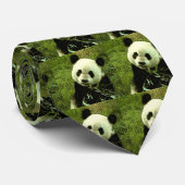 Panda Krawatte (Gerollt)