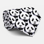 Panda Krawatte (Gerollt)