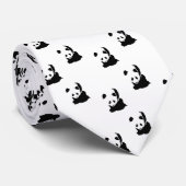 Panda Krawatte (Gerollt)