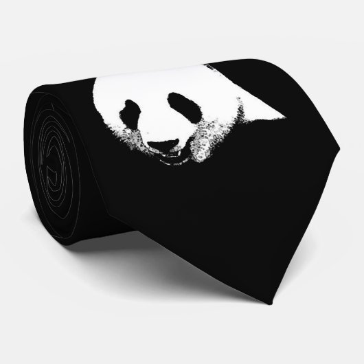 Panda-Krawatte Krawatte (Gerollt)