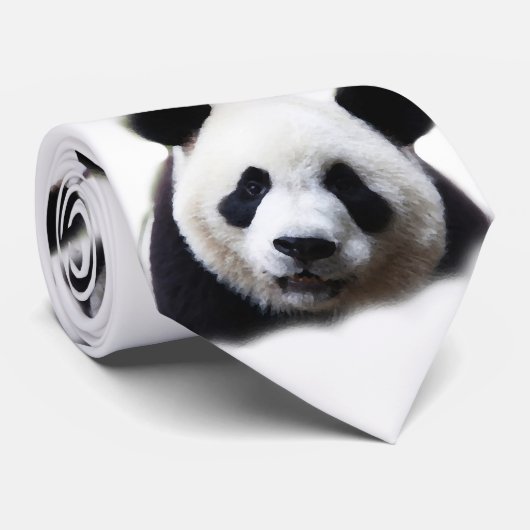 Panda-Krawatte Krawatte (Gerollt)