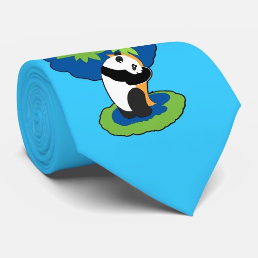 Panda-Krawatte Krawatte (Gerollt)