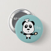 Panda-Küchenchef-Taste Button (Vorne & Hinten)