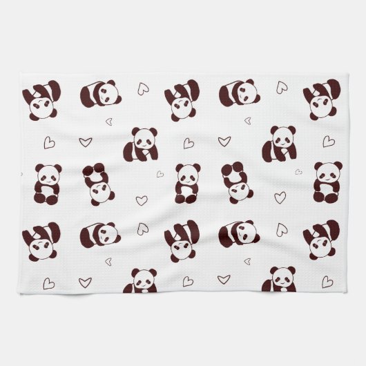Panda Küchentuch (Horizontal)