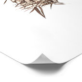 Panda - Kunstdruckausgabe Poster (Ecke)