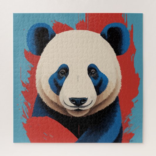 Panda-Kunstwerk Puzzle (Vertikal)