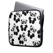 Panda Laptopschutzhülle (Vorderseite Links)