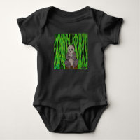 Panda (lebendig) - Babys Bodysuit