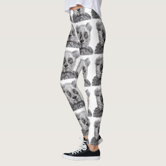 Panda Leggings, M Leggings (Links)